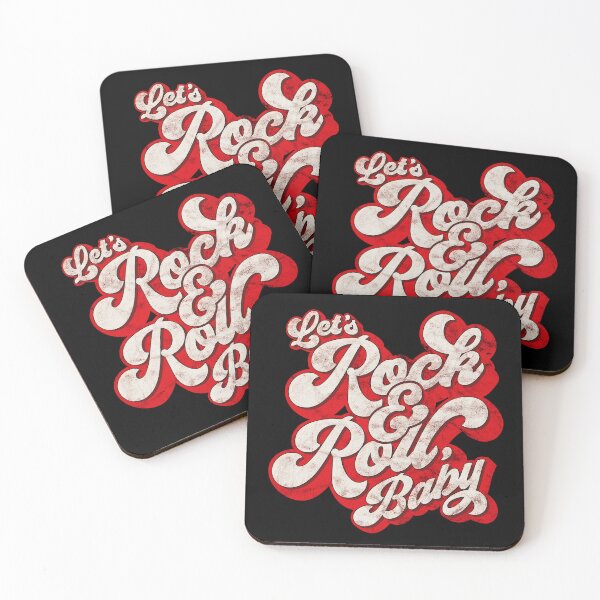 Item preview, Let's Rock And Roll Baby, Rock Music Fan Design designed and sold by gorillamerch.