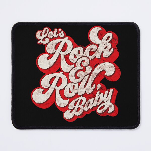 Item preview, Let's Rock And Roll Baby, Rock Music Fan Design designed and sold by gorillamerch.