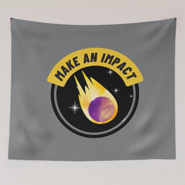 Item preview, Make an Impact Asteroid designed and sold by VirtualFaries.