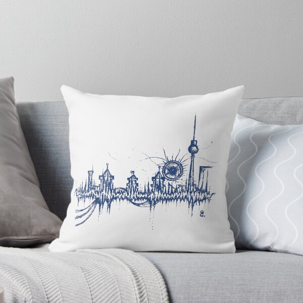 Aperçu de l'œuvre Ambiance Berlin (bleu) créée et vendue par Emilie Desaunay.