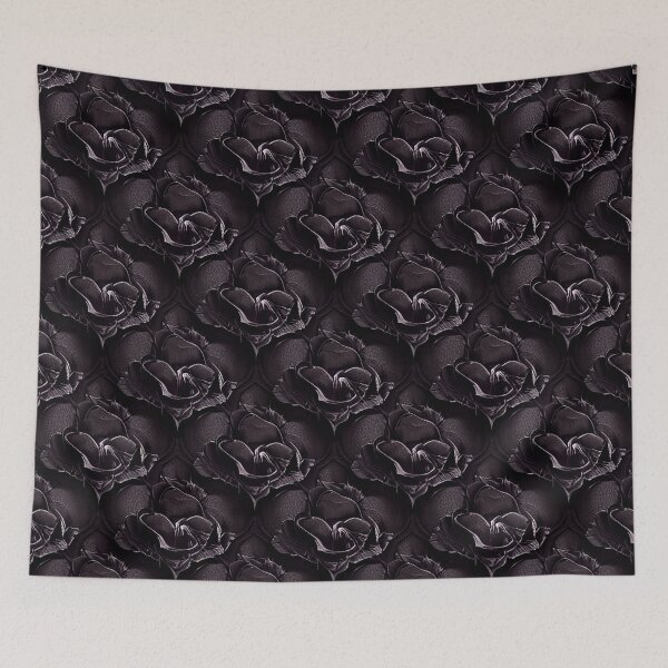 Item preview, Moody dark rose pattern designed and sold by Lenkooo.