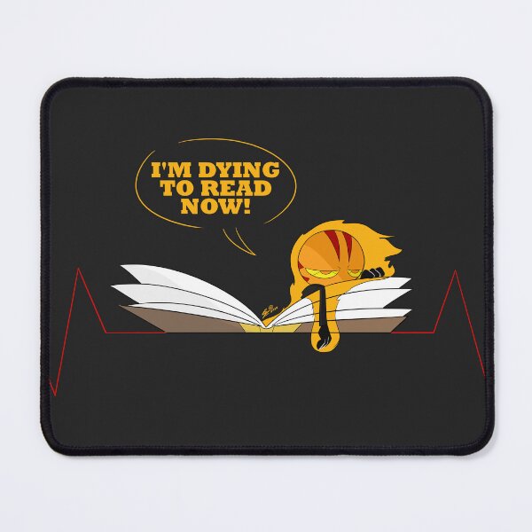 Item preview, I'm Dying to Read Now! (Flameboy Edition) designed and sold by 25UArt.