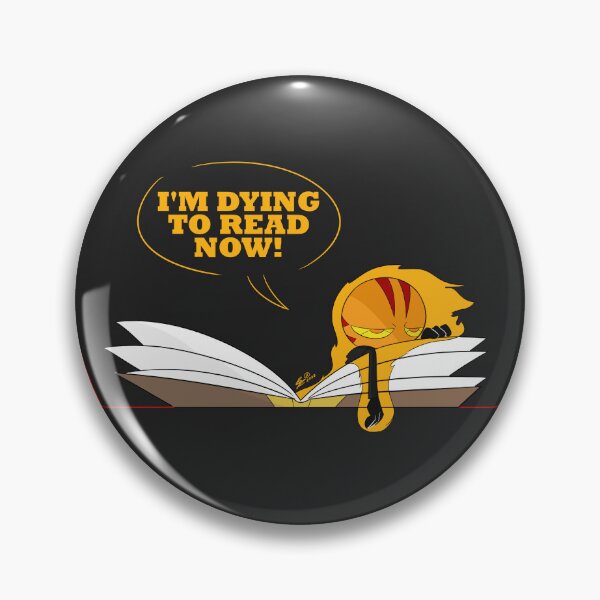 Item preview, I'm Dying to Read Now! (Flameboy Edition) designed and sold by 25UArt.