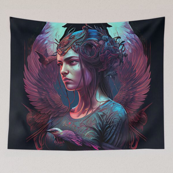 Item preview, Nemamiah Illustration designed and sold by OccultDreams.