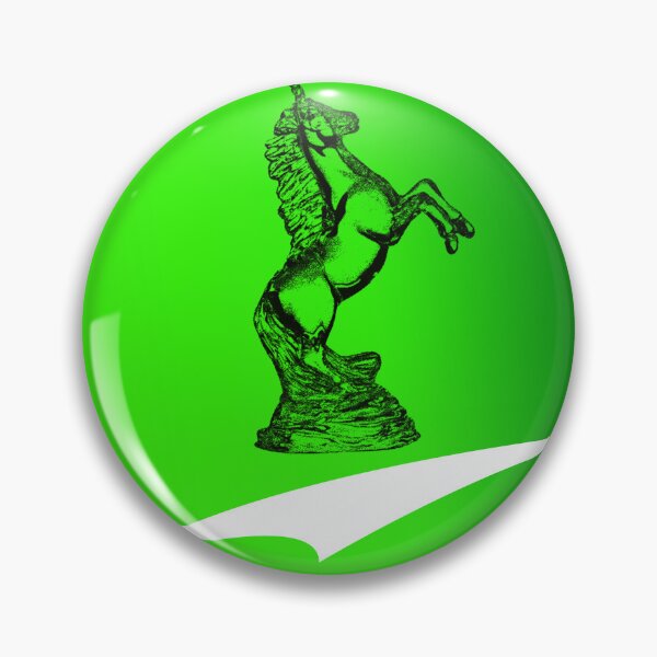 Item preview, Unicorn standing on a green background designed and sold by Bigrow.