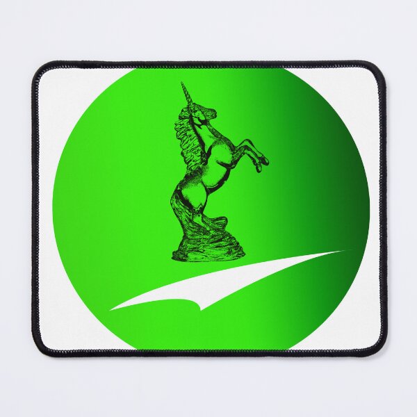Item preview, Unicorn standing on a green background designed and sold by Bigrow.