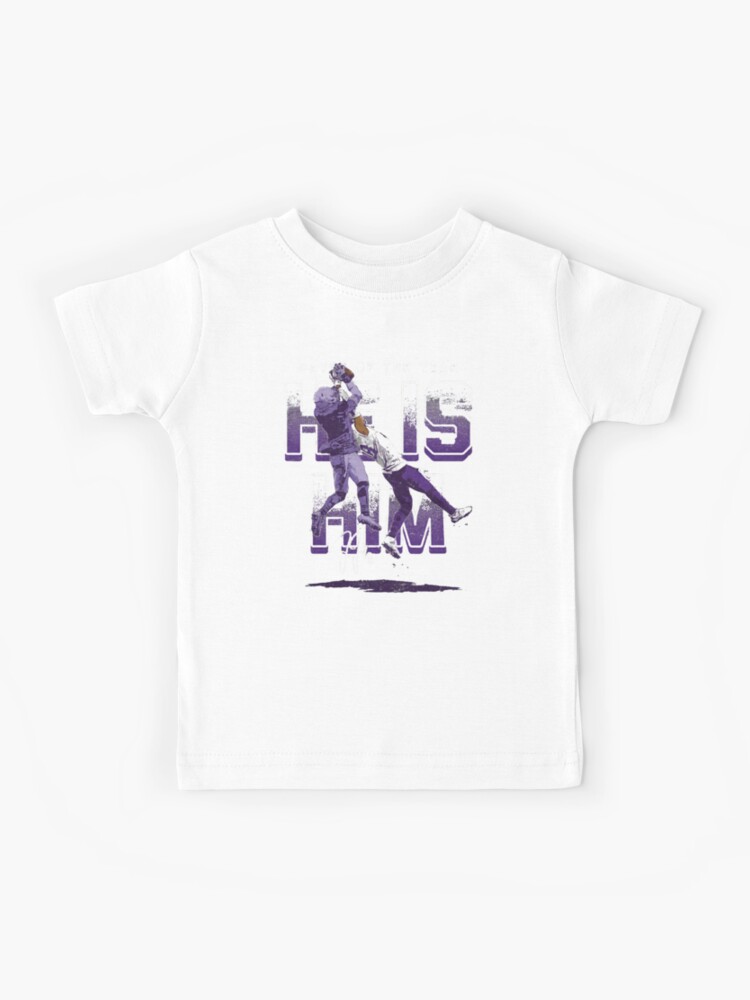 Justin Jefferson Griddy Kids T-Shirt for Sale by SportyFan