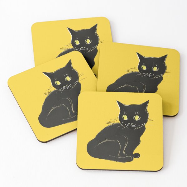Item preview, Chat noir, black cat, avant garde vintage art, vintage advertising, art nouveau, chat noir, cat lovers designed and sold by Artsareus.