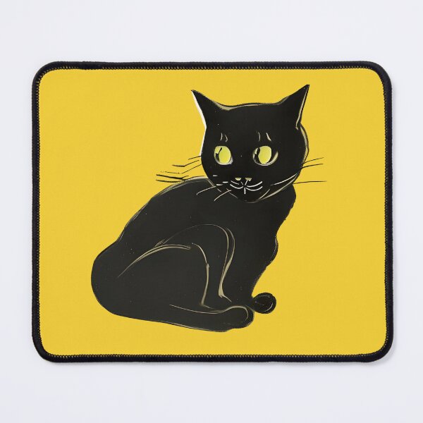 Item preview, Chat noir, black cat, avant garde vintage art, vintage advertising, art nouveau, chat noir, cat lovers designed and sold by Artsareus.