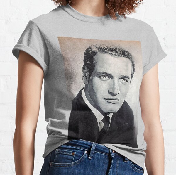 Paul Newman Art - oil paint - D90 Classic T-Shirt