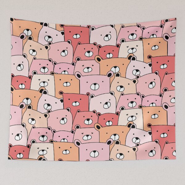 Item preview, Bear Cute Pattern Design Phone Case Design designed and sold by ivaostrogonac.