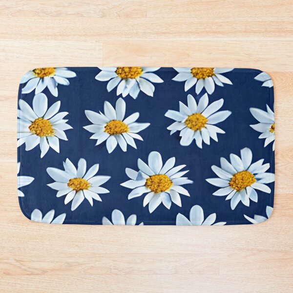 Item preview, Blue Daisies, daisy pattern artwork designed and sold by The Love Quill.