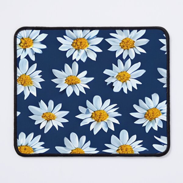 Item preview, Blue Daisies, daisy pattern artwork designed and sold by The Love Quill.
