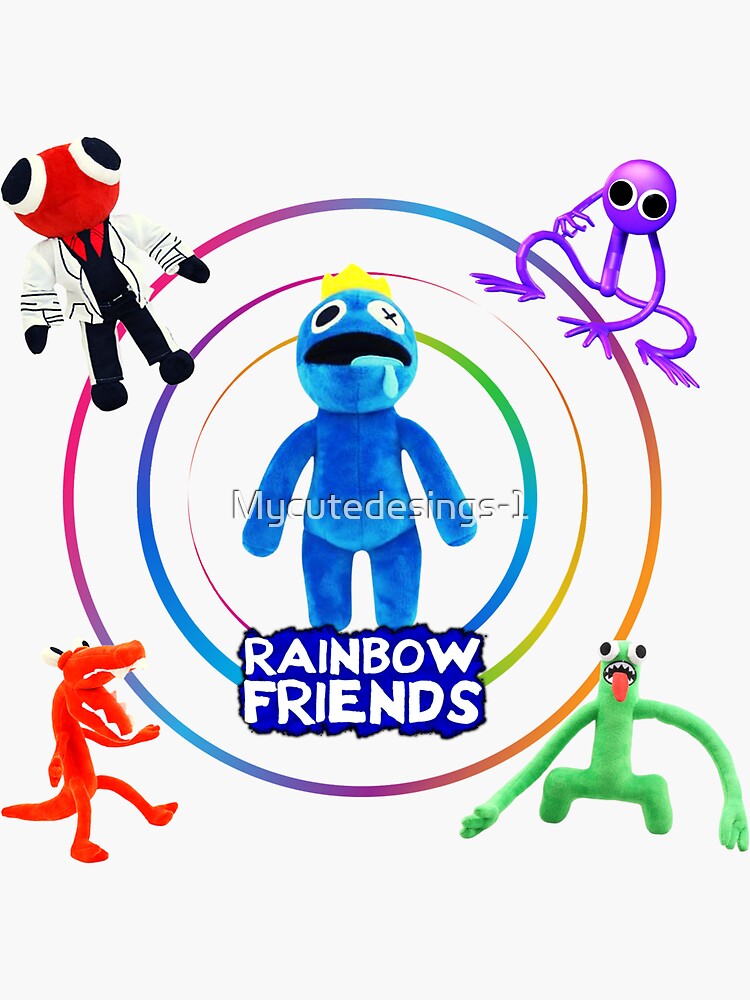 Blue Rainbow Friends Blue Roblox Characters Rainbow Friends