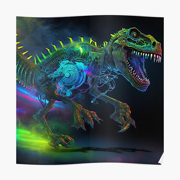 Dinosaur Bubble Tea Anime Dino T Rex Tyrannosaurus Canvas Print / Canvas  Art by Amango Design - Pixels Canvas Prints