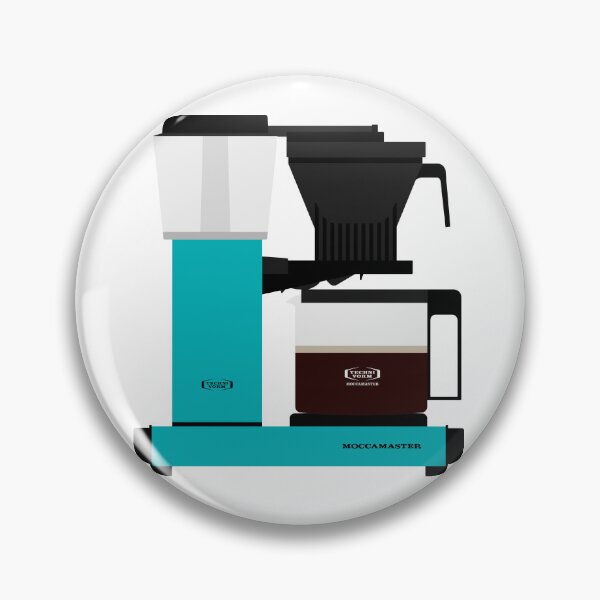 Item preview, Moccamaster Coffee Maker - Aqua Blue designed and sold by Anthony Massaro.