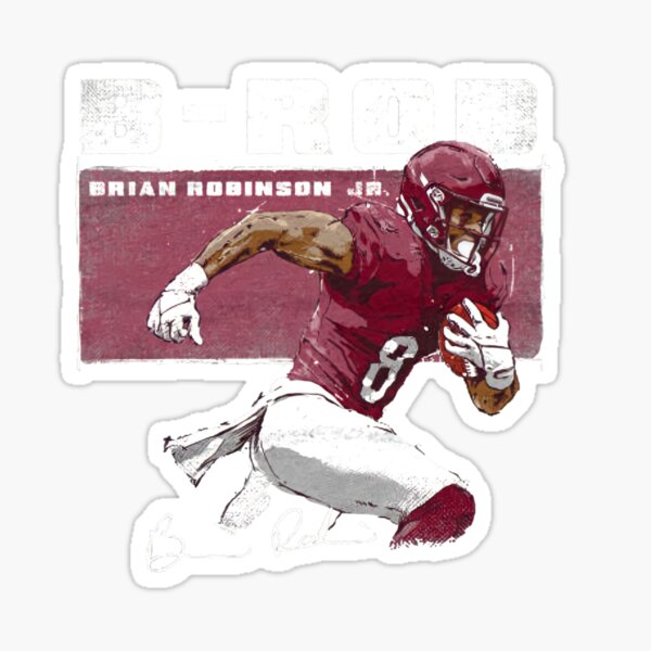 Jahan Dotson football Poster Style - Jahan Dotson - Magnet