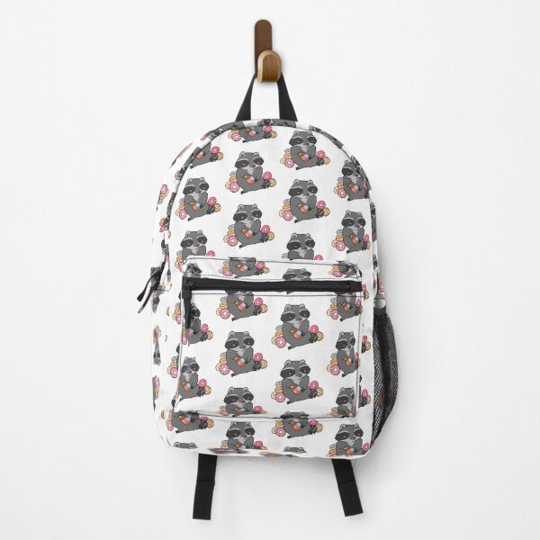 Item preview, raccoon and donuts designed and sold by Mayarart.