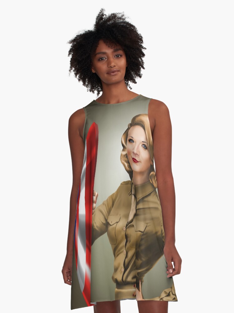 Private Lorraine A Line Dress By Kevinkosmo Redbubble