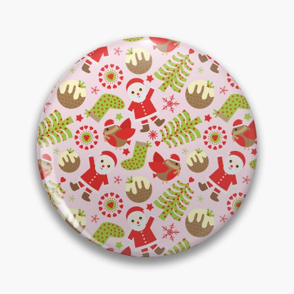 Item preview, Christmas Pattern Seamless Retro Design designed and sold by ivaostrogonac.