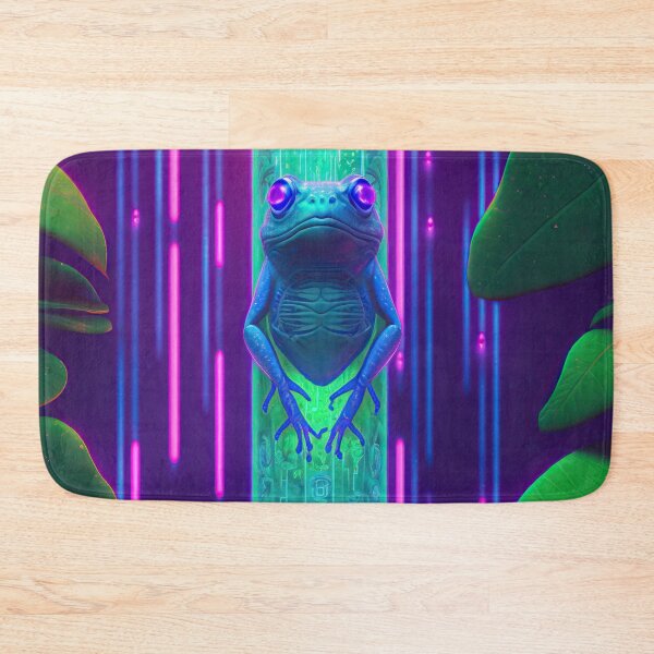 Item preview, futuristic frog designed and sold by IA-Power.
