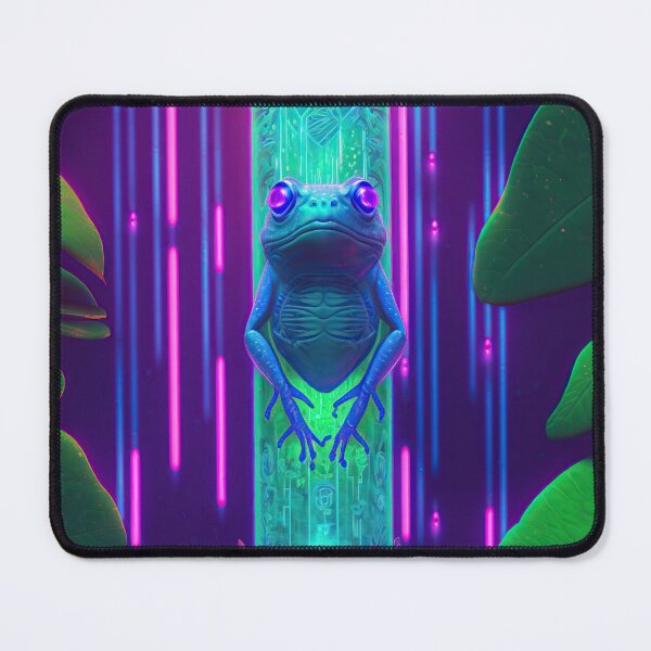 Item preview, futuristic frog designed and sold by IA-Power.