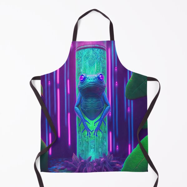 Item preview, futuristic frog designed and sold by IA-Power.