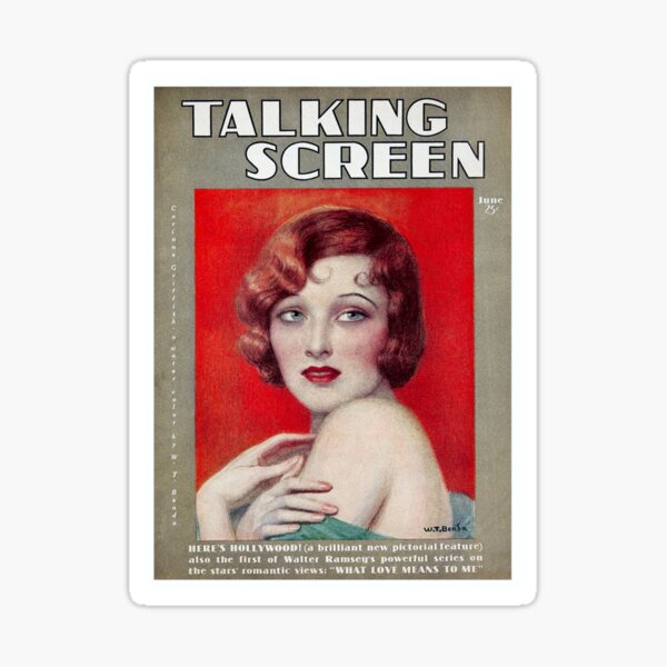 Talking Screen Magazine Sticker