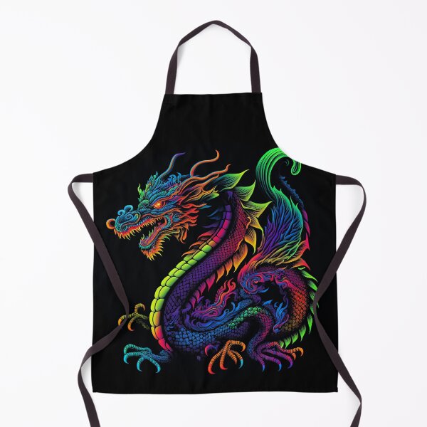Item preview, Rainbow Japanese Water Dragon designed and sold by Soda-Pop-Art-87.