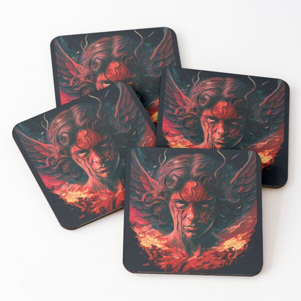 Item preview, Satan Illustration designed and sold by OccultDreams.