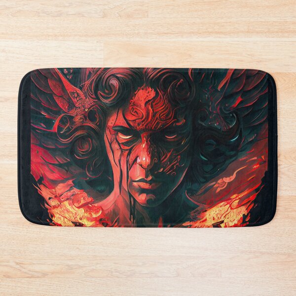 Item preview, Satan Illustration designed and sold by OccultDreams.