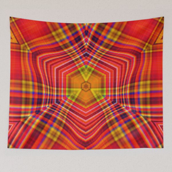 Item preview, SPECIAL CARIBBEAN CHRISTMAS SOUVENIRS - UNIQUE ABSTRACT GEOMETRIC CARIBBEAN VOLUME PAINTING - INNOVATIVE DESIGN OF TRADITIONAL GUADELOUPEAN MADRAS - I LOVE GUADELOUPE GWADA KARUKERA. designed and sold by Ralek.