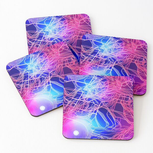 Item preview, Neon Cyberverse Neuralweb designed and sold by CSkyesCreations.