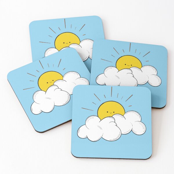 Item preview, Happy Little Sunshine Smiling From Behind The Clounds designed and sold by csaron92.