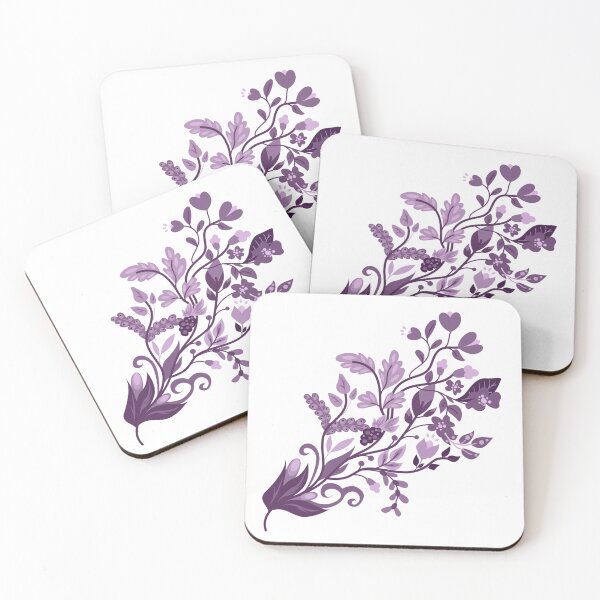 Item preview, Purple floral branch. designed and sold by adlkh.