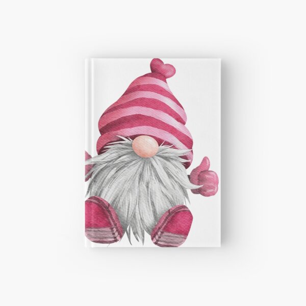 Cheeky Thumbs up Gnome Hardcover Journal