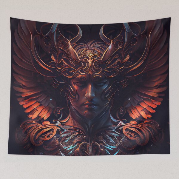 Item preview, Satan  Illustration (Variation) designed and sold by OccultDreams.