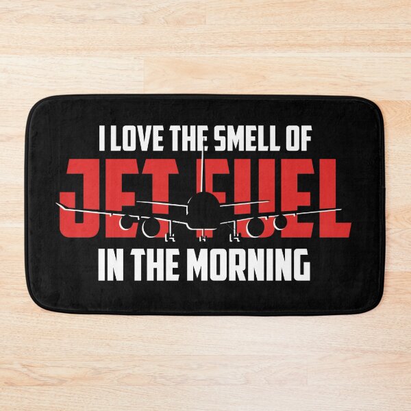 Item preview, I Love the Smell of Jet Fuel in The Morning - Aviator Funny Quote designed and sold by Ikaroots.