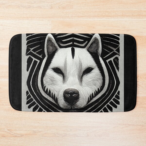 Artikelvorschau, Stammes-Totem Husky entworfen und verkauft von Greenegoth.