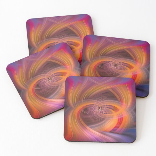 Item preview, Orange and Blue Abstract Print designed and sold by BrashleyPhotos.