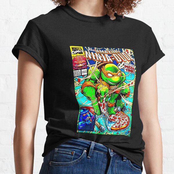 T-shirts Queens Nickelodeon Teenage Mutant Ninja Turtles - Classic