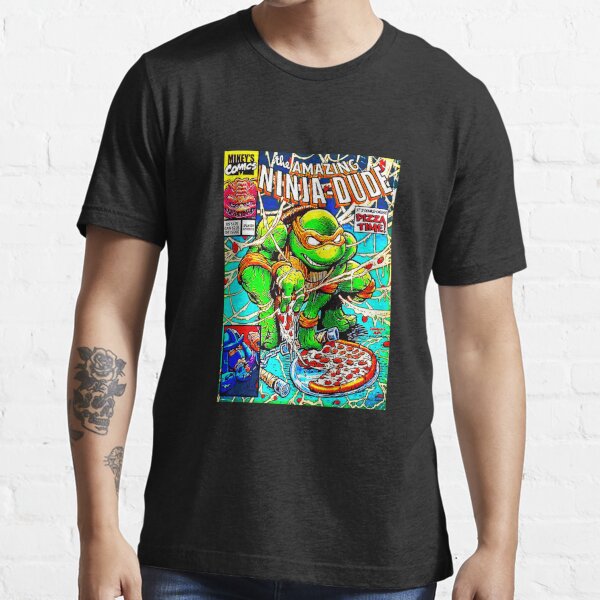  Teenage Mutant Ninja Turtles Men's Graffiti TMNT Design Graphic  T-Shirt : Clothing, Shoes & Jewelry