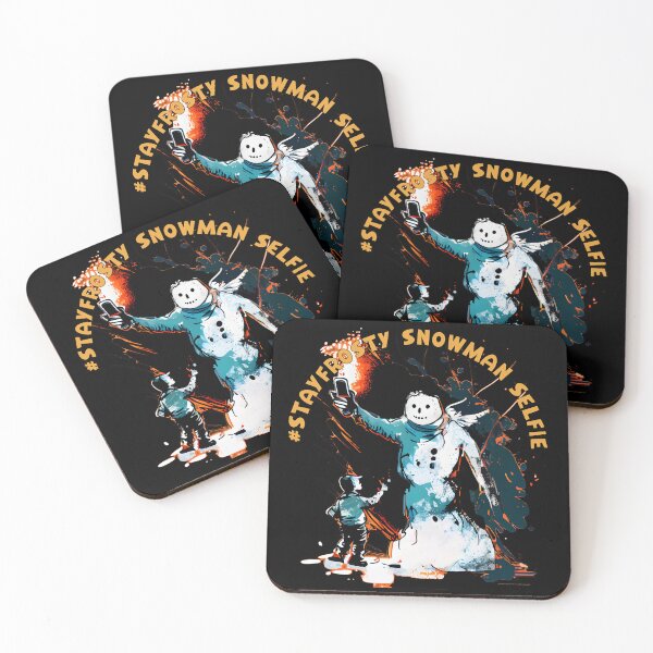 Item preview, #StayFrosty, Snowman Selfie (Trend) designed and sold by David Apricot.