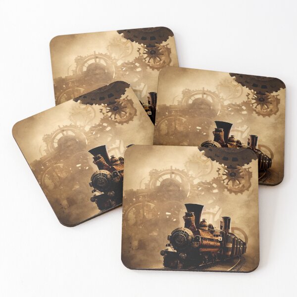 Item preview, Steampunk Train Scene designed and sold by BySpinny.