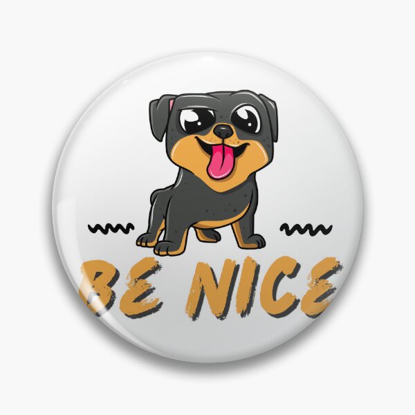 Item preview, white cute dog be nice designed and sold by ARUN VASWANI.