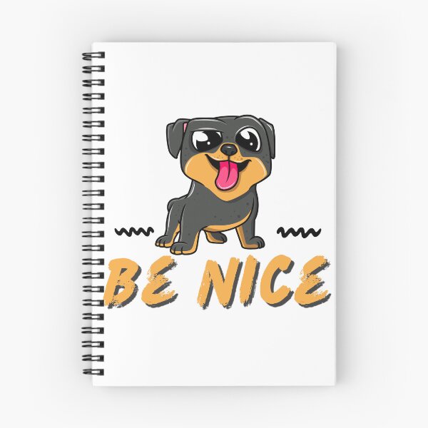 Item preview, white cute dog be nice designed and sold by ARUN VASWANI.