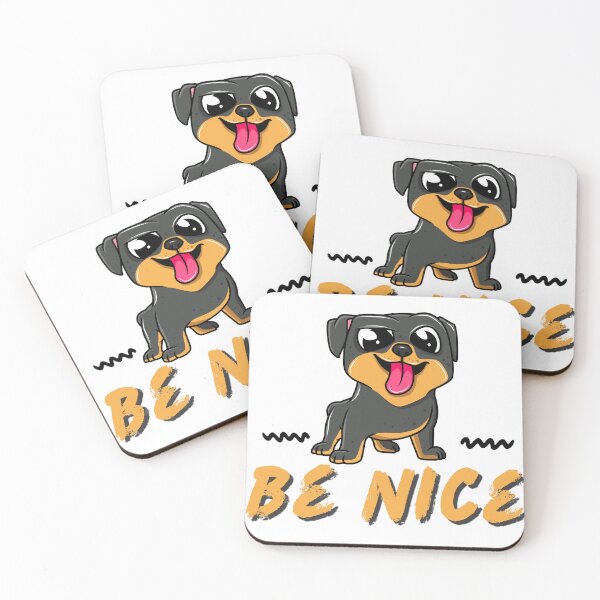 Item preview, white cute dog be nice designed and sold by ARUN VASWANI.