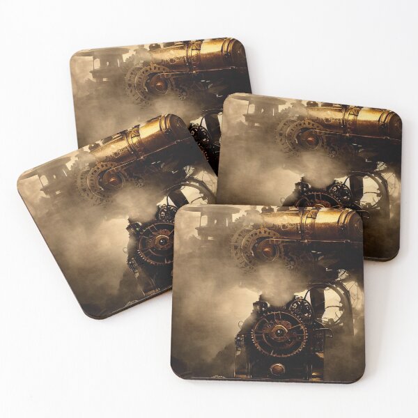 Item preview, Steampunk Train Scene designed and sold by BySpinny.