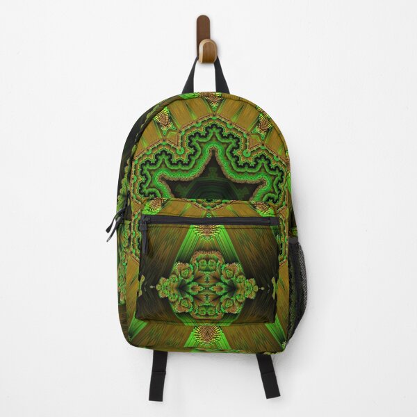 Item preview, spring brown and green coloured kaleidoscopic design designed and sold by mister-john.