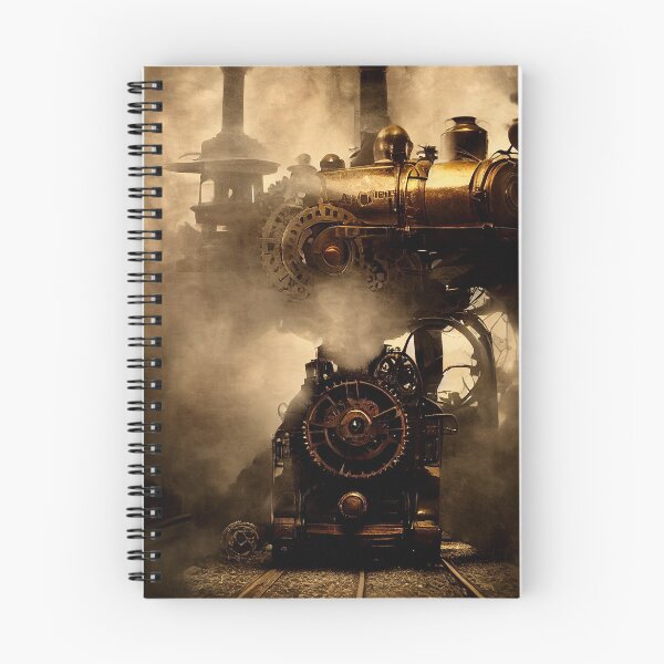 Item preview, Steampunk Train Scene designed and sold by BySpinny.